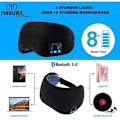 Miniatyrbillede 3 af 4: MAVURA SimpleSleep Pro Sleep Mask - Sort - Voksen