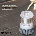 Miniatyrbillede 2 af 4: MAVURA dispenser til opvaskemiddel »opvaskebørste med vaskemiddeltank opvaskebørste opvaskebørste