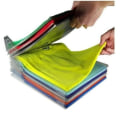 Miniatyrbild 4 av 4: MAVURA T-Shirt Organizer - MÅNGFALD - Set med 10 - Transparent - Hållbar och återvinningsbar Transparent