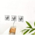 Miniatyrbild 2 av 4: Handdukskrok »MLiving rostfritt stål handduksställ väggkrok krok badrum självhäftande självhäftande krok