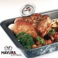 Miniatyrbild 2 av 4: MAVURA stektermometer »MAVURALiving XL analog kött- och stektermometer Ugnstermometer Termometer för kött