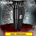Miniatyrbillede 4 af 4: MagicSafe Emergency Hammer - Redningsværktøj med båndskærer og glasknuser - Diverse - Sort