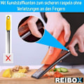 Miniatyrbillede 3 af 4: MAVURA ostehøvl »REIBOX Premium parmesan rivejern osteudsnitter, rivejern, til chokolade ingefær ost citron