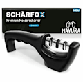 Miniatyrbild 1 av 4: Knivslipare - MAVURA - SCHÄRFOX - 3 nivåer - Ergonomisk - Razor-Sharp Precision