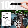 Miniatyrbild 3 av 4: MAVURA Multitool »MAVURATools Snowflake 18in1 Multi Tool Multitool Snowflakes Rostfritt stål Multi-Tool Gadget c