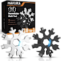 Miniatyrbillede 1 af 4: MAVURA Multiværktøj »MAVURATools Snowflake 18i1 Multiværktøj Multiværktøj Snefnug Rustfrit stål Multiværktøj Gadget c