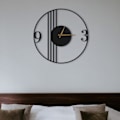 Miniatyrbild 2 av 6: Dekory Pure Minimalistisk Design Väggklocka 50 cm