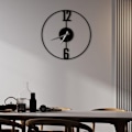 Miniatyrbild 3 av 6: Dekory Creative Design Metall Väggklocka 60 cm