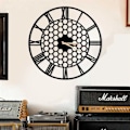 Miniatyrbild 1 av 6: Dekory Metal Honeycomb Väggklocka 80 cm
