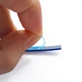 Miniatyrbild 2 av 4: Mini profilstickers - Made in Italy - Blå - 3 mm x 3 mt - Perfekt fäste - Inomhus- och utomhusbruk