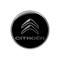 Miniatyrbillede 1 af 4: cCitroën 3D logomærkat, sort, 52 mm