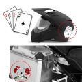 Miniatyrbild 3 av 4: Dekal - Joker - 14 x 16 cm - Svart - Hållbar - Anpassning bil/motorcykel/ hjälm