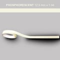 Miniatyrbillede 1 af 4: Klejende Bånd - Ikke specificeret - Fosforescerende - 12,5 mm x 1 m - Hvid - Holdbar og Modstandsdygtig