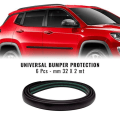 Miniatyrbillede 1 af 4: Beskyttelsesbump - Universel - Sort - 32 mm x 2 mt - 6 Stykker - Blød PVC Svart