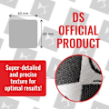 Miniatyrbillede 2 af 4: Officielle DS badges, sort, 60 mm