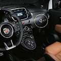 Miniatyrbild 3 av 4: 3D-dekal för Fiat 500 Abarth Dashboard, Scorpion Silver