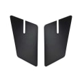 Miniatyrbillede 1 af 4: Rhino Flat Side Adhesive Protectors til motorcykeltank, sort, 2 stk. 17 x 11,5 cm