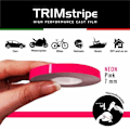 Miniatyrbillede 1 af 4: Klæbestrimler - Trimstriber - Fluo Fuchsia - 7 mm x 10 mt - Termoformbar - Vejrbestandig Neon Fuchsia