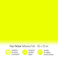 Miniatyrbild 1 av 4: Filmadhesivinsv wrapping - Opecificeras inte - Neon Gul - 50 x 70 cm - Repeterad mot repor - Hög kvalitet