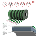 Miniatyrbillede 2 af 4: 3M A.P.T. Dobbeltsidet klæbende tape 1500,- Rulle 19 mm x 3 mt