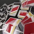 Miniatyrbillede 4 af 4: Officielle DS badges, sort, 60 mm
