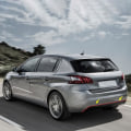 Miniatyrbillede 4 af 4: Bagklæbende profil til Peugeot 308 bil, rød