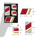 Miniatyrbillede 2 af 4: DS Performance Line Official 4 Logos Stickers
