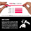 Miniatyrbillede 2 af 4: Klæbestrimler - Trimstriber - Fluo Fuchsia - 7 mm x 10 mt - Termoformbar - Vejrbestandig Neon Fuchsia