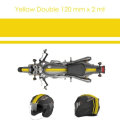Miniatyrbillede 1 af 4: Tape - Ikke specificeret - Dobbelt - Gul - 120 mm x 2 mt - Multi-brug Gul