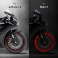 Miniatyrbild 4 av 4: Reflekterande Tejp - Ej specificerat - Motorcykel Fälgar - Svart - 9 mm - 6 mt Svart