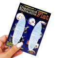 Miniatyrbillede 2 af 4: Refleksionseffekter - Diamond Grade - Hvide Ovale - 25 x 90 mm - 2 Stykker - Motorradsikkerhed