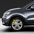 Miniatyrbillede 3 af 4: 3D Stickers - Fiat - Hjulkapsel - Sort - 4 stk - Diameter 58 mm