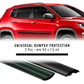 Miniatyrbild 1 av 4: Skydd Bumper - Universell - Svart - 50 mm x 1,5 mt - 2 Stycken - Mjuk PVC Svart