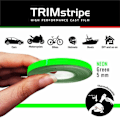 Miniatyrbillede 1 af 4: Klæbestrimler - Trimstriber - Neongrøn - 5 mm x 10 mt - Termoformbar - Vejrbestandig Flashig grön