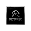 Miniatyrbillede 1 af 4: 3D Citroën Racing logomærkat, sort, 52 mm