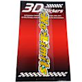 Miniatyrbillede 2 af 2: 3D Sticker Sticker No Limits Guld, 97 x 18 mm