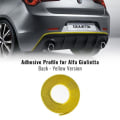 Miniatyrbillede 1 af 4: Bagklæbende profil til Alfa Romeo Giulietta bil, gul