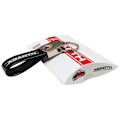 Miniatyrbillede 3 af 4: Officiel Abarth nøglering, sort med skrift
