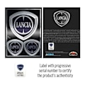 Miniatyrbillede 4 af 4: Klistermærker - Lancia - Logo Shields - 3 elementer - 94 x 131 mm - Høj modstand