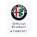 Miniatyrbillede 4 af 4: 3D Alfa Romeo Logo-mærkat, 21 mm, 2 stk
