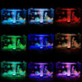 Miniatyrbillede 5 af 5: Akvarium Luftsten, 3W Undervands Fisketank Boblesten, RGB-XM2-