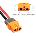 Miniatyrbilde 2 av 5: Solar til Xt60i Ladekabel - 12awg 1.5m Solar Plugg til Xt60 Sokkel Kabel For Bærbar Kraftstasjon Og Lipo Batteri
