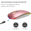 Pikkukuva 3 / 4: Langaton Bluetooth-hiiri, ladattava LED Dual Modes Silent Slim
