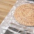 Pikkukuva 4 / 5: 6 kpl PYÖREÄ Vesihyasintti PÖYTÄTABLETTI 30 cm (12 tuumaa) Laadukas Kudottu