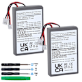 Miniatyrbillede 1 af 5: 2x 2000mah Lip1522 Batteri til Sony PS4 Dualshock 4 Cuh-zct1e Cuh-zct1h Cuh-zct1u Cuh-zct2 Cuh-zct2u Trådløs Controller