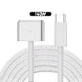Miniatyrbild 4 av 5: Magnetisk USB C till Magsafe 3 laddningskabel (140W), magnetisk laddningskabel
