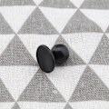 Miniatyrbillede 5 af 5: 100 stk. Kockrock Knapper Kockjakke Knapper Sorte Kugleknapper Kockrock Runde Knapper Udskiftnings Tøj Tilbehør