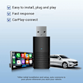 Miniatyrbild 7 av 7: Mini Apple CarPlay Trådlös Adapter Bil Play Dongel Bluetooth WiFi Snabbanslutning Plug and Play-XF5-