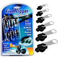 Miniatyrbild 1 av 5: Clip-on dragkedja, dragkedjefixare, Zlideon dragkedja, metall dragkedja reparationssats för kläder, väska, jackor, tält, bagage