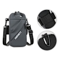 Miniatyrbillede 8 af 11: Skuldertaske Mini Crossbody Tasker Telefonholder SORT-KK1- black